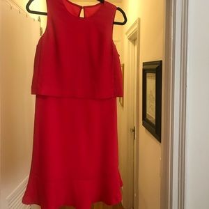 Poppy red dress